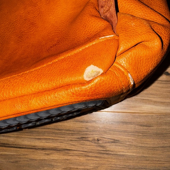 Itsy Ritzy Cognac Boss plus diaper bag used - Picture 7 of 12